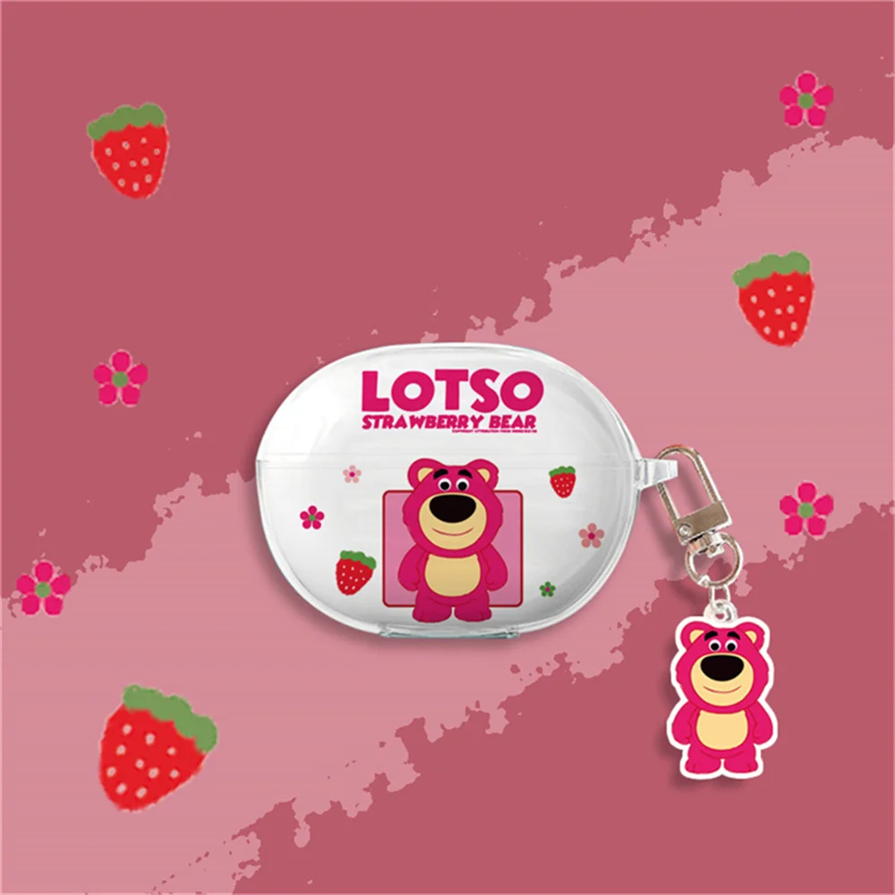 ที่ครอบหูฟังตัวการ์ตูนน่ารักสุดฮอตสำหรับ Oppo ฟรีหูฟังไร้สาย2ชิ้นพร้อมจี้