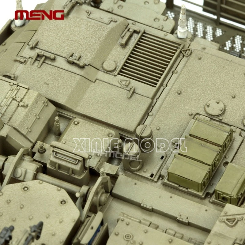 MENG TS-036 Tanque de batalla principal de Israel Merkava Mk. 4M con sistema de protección activa TROPHY Kit de modelo a escala 1/35 Juguete DIY