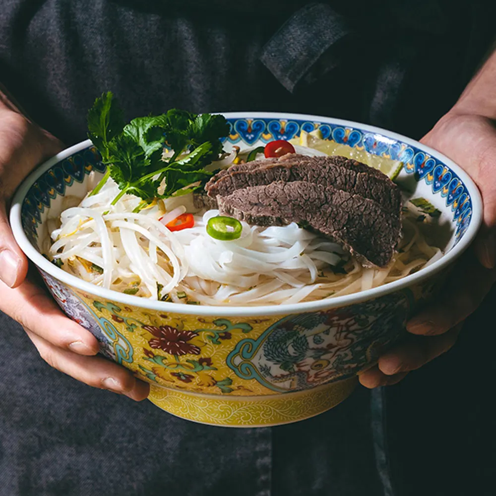 Sopa de fideos de ternera vietnamita premium de la Tradición Vinh Tai Pho de 60 años