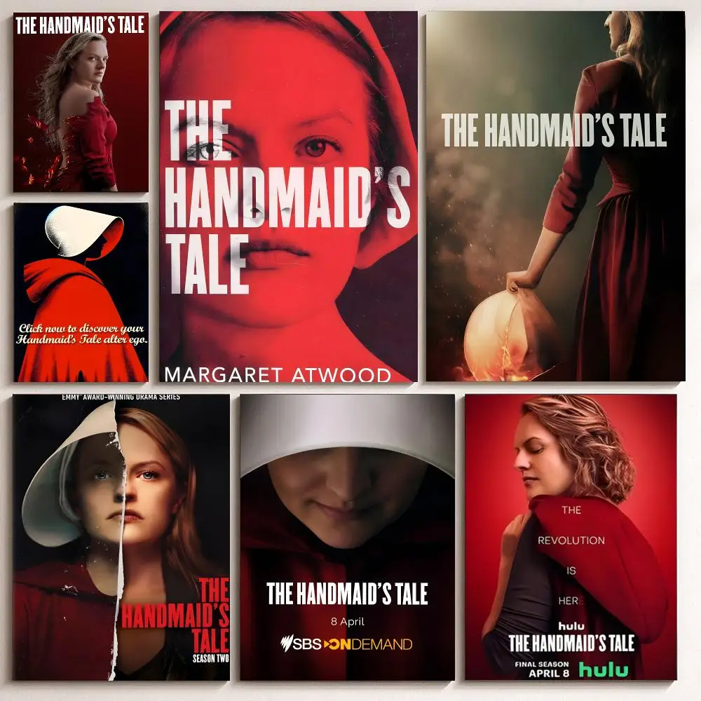 Series Dystopian Fiction The Handmaids Tale Poster Decorative Mural Wall Art Print Unframed Housewarming & Home Decor Gift