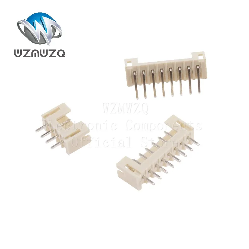 20PCS PH2.0 SMD SMT RIGHT ANGLE Connector PH 2.0MM 2p 3p 4p 5p 6p 7p pin JST Connector Wire vertical Horizontal type Mother seat