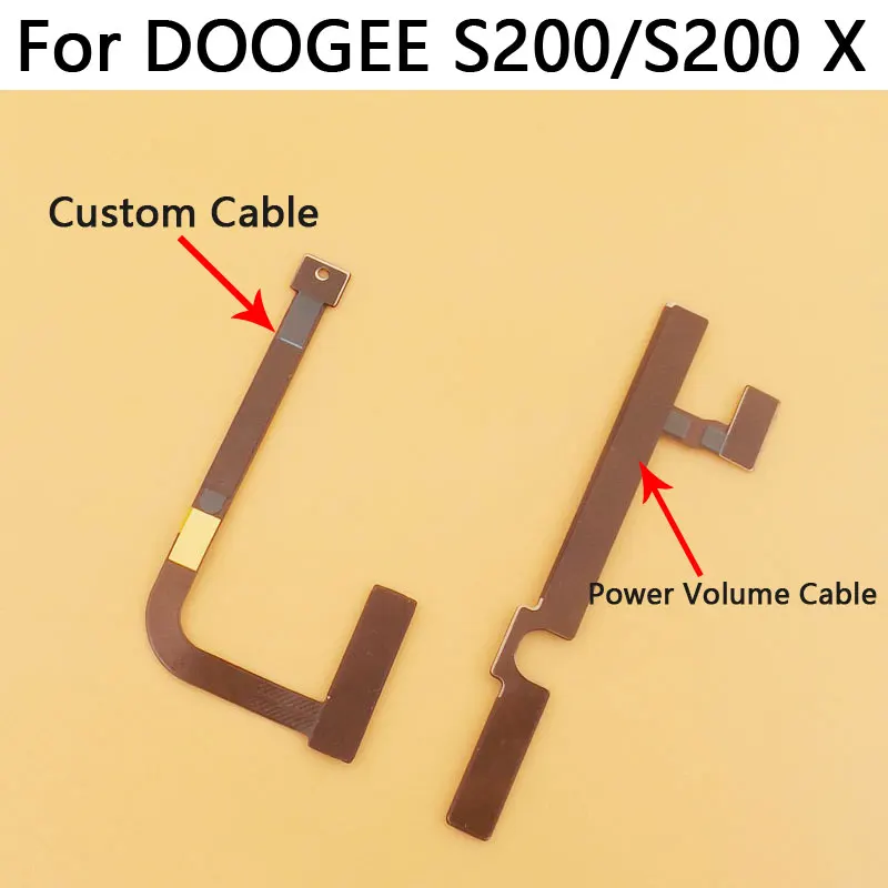Nuevo Cable Flex FPC Original para Botón de Volumen y Control Lateral Interno DOOGEE S200 S200 X para Teléfono Celular DOOGEE S200 X