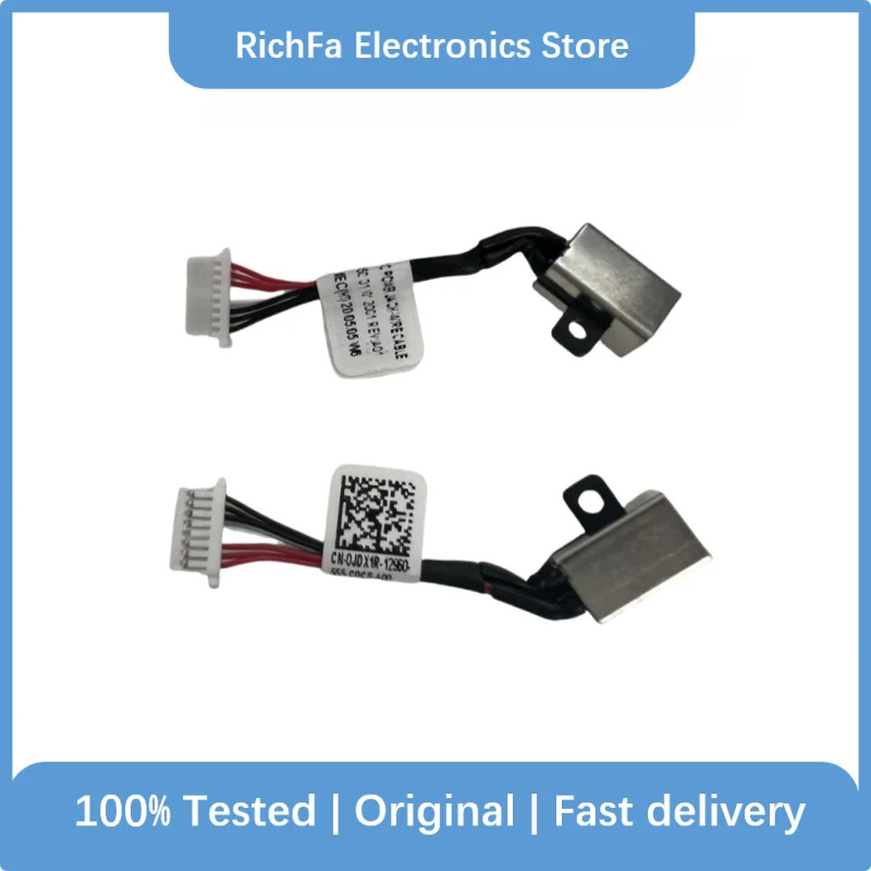 

For Dell Inspiron 7347 7348 7352 7353 7359 7568 DC Power Jack with Cable Charging Port Socket Connector 0JDX1R