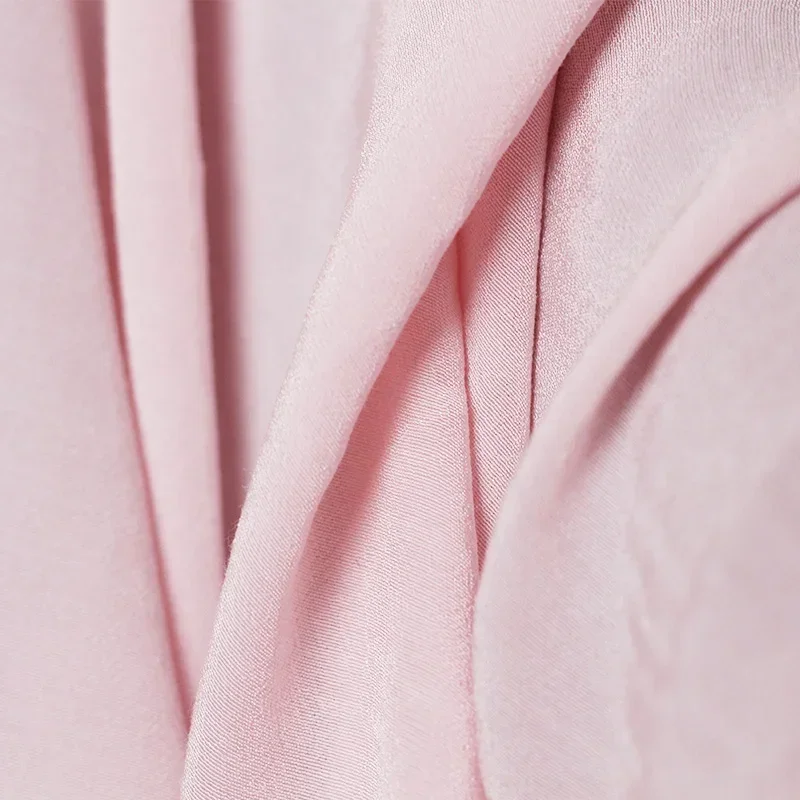 Redraspberry 140cm Width Pink Rayon Cotton Crepe de chine Garment Materials Summer Shirt Dress DIY clothes fabrics Freeshipping