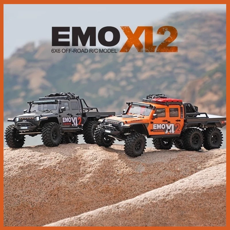 

CORSSRC 1/8 EMO XL2 Wild Horse RC Пульт дистанционного управления Внедорожная модель для скалолазания Моделирование автомобиля Электрический шестиколесный привод Игрушка в подарок