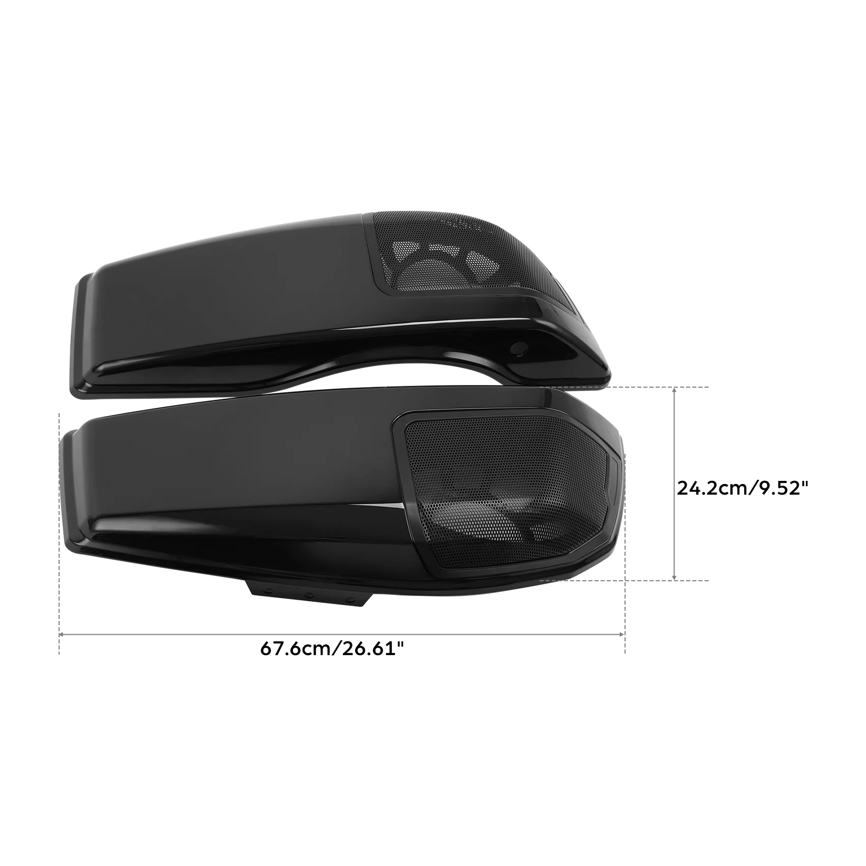 Pokrywy głośników do sakw 6x9 cali pasujące do Harley CVO Road Glide FLTRXSE 2023-2025 FLTRX FLHX Street Glide 2024-2025 — zdjęcie 4