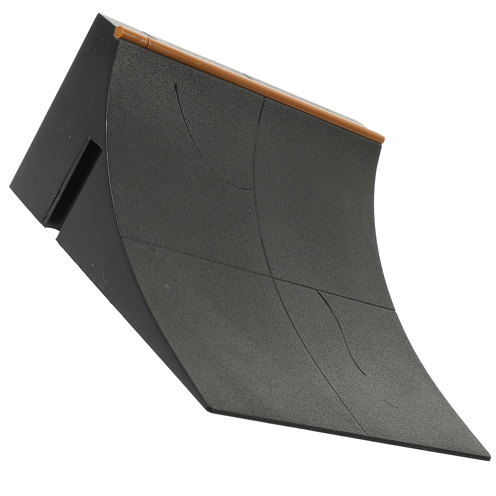 Mini skateboard da dito Materiale di alta classe Rampa da tastiera Accessorio per skateboard per bambini Parti di rampa in plastica per ostacoli