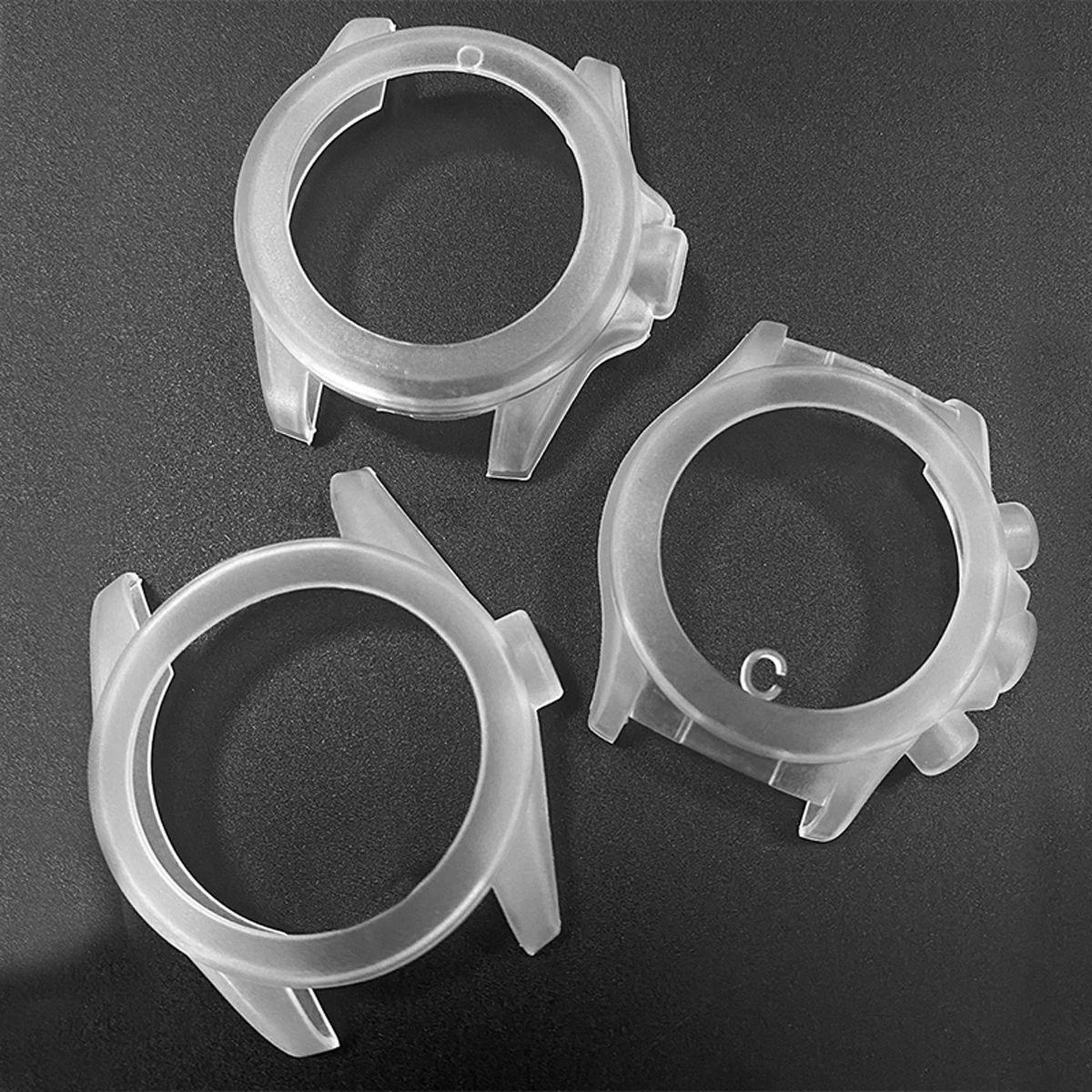 Funda protectora de 40mm para Rolex negro/verde agua fantasma Dattona hebilla de reloj esfera de silicona accesorios de funda protectora