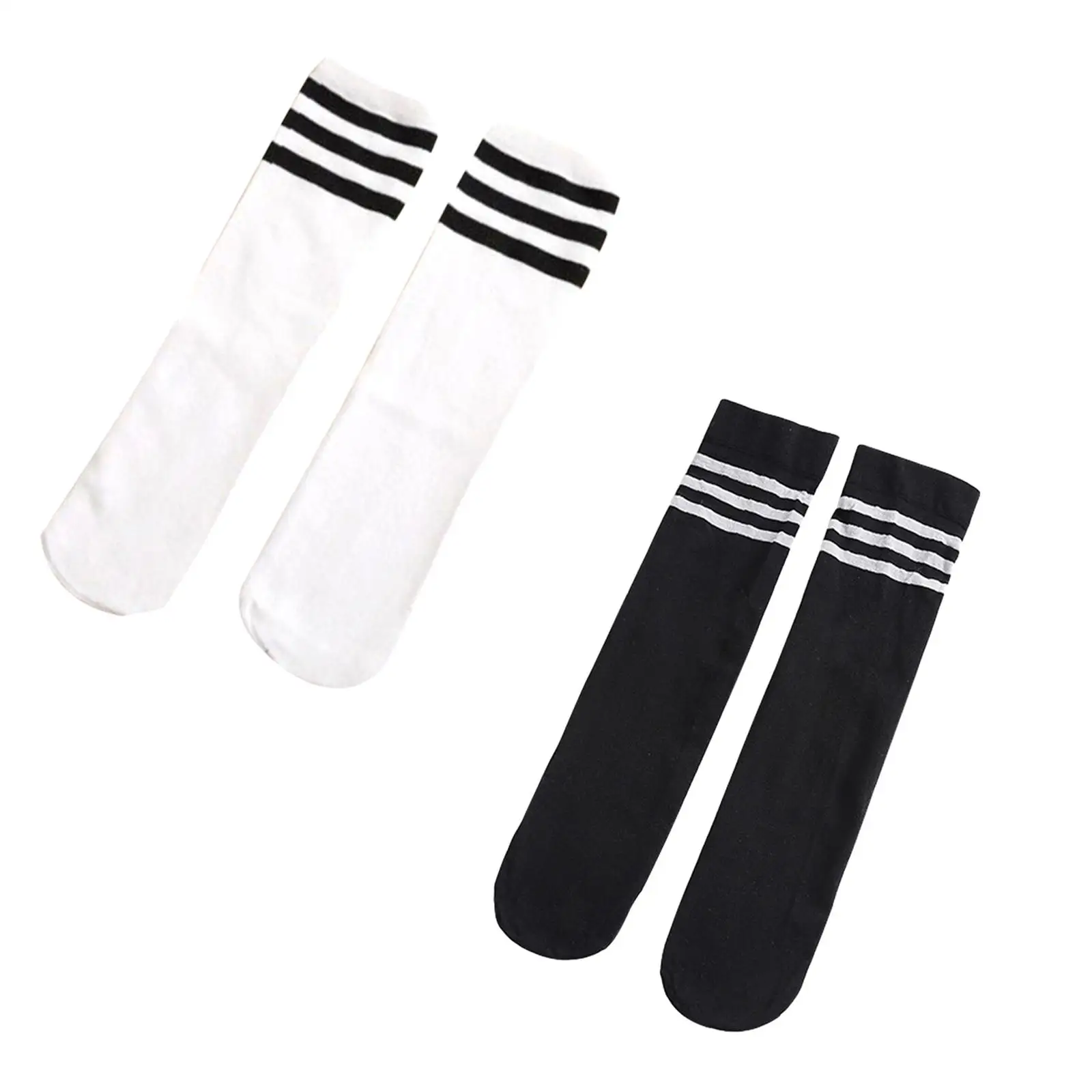 Kids Mid Calf Socks Boot Socks, Comfortable Knee High Socks for Boys Girls, Stretch Classic Athletic Sock Crew Socks