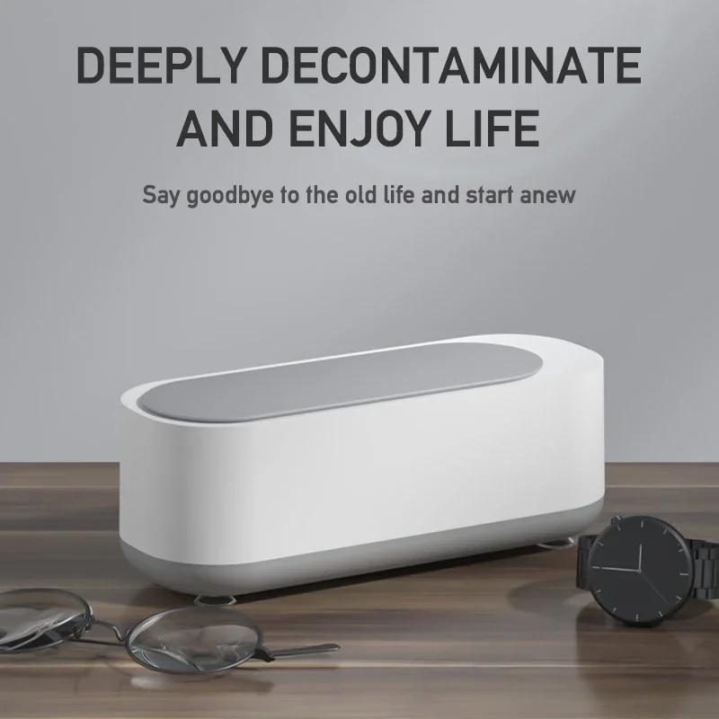 2026 New Ultrasonic Cleaning Machine Vibration Wash Cleaner Jewelry Glasses Cleaner Watch Cleaning Makeup Brush Cleaning Tool image 2