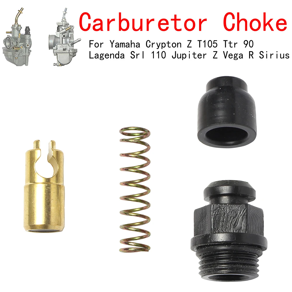 Carburetor Choke Repair Kit for Yamaha Srl 110 Jupiter Z Vega R Sirius Crypton Z T105 Ttr 90 Spark Z Lagenda