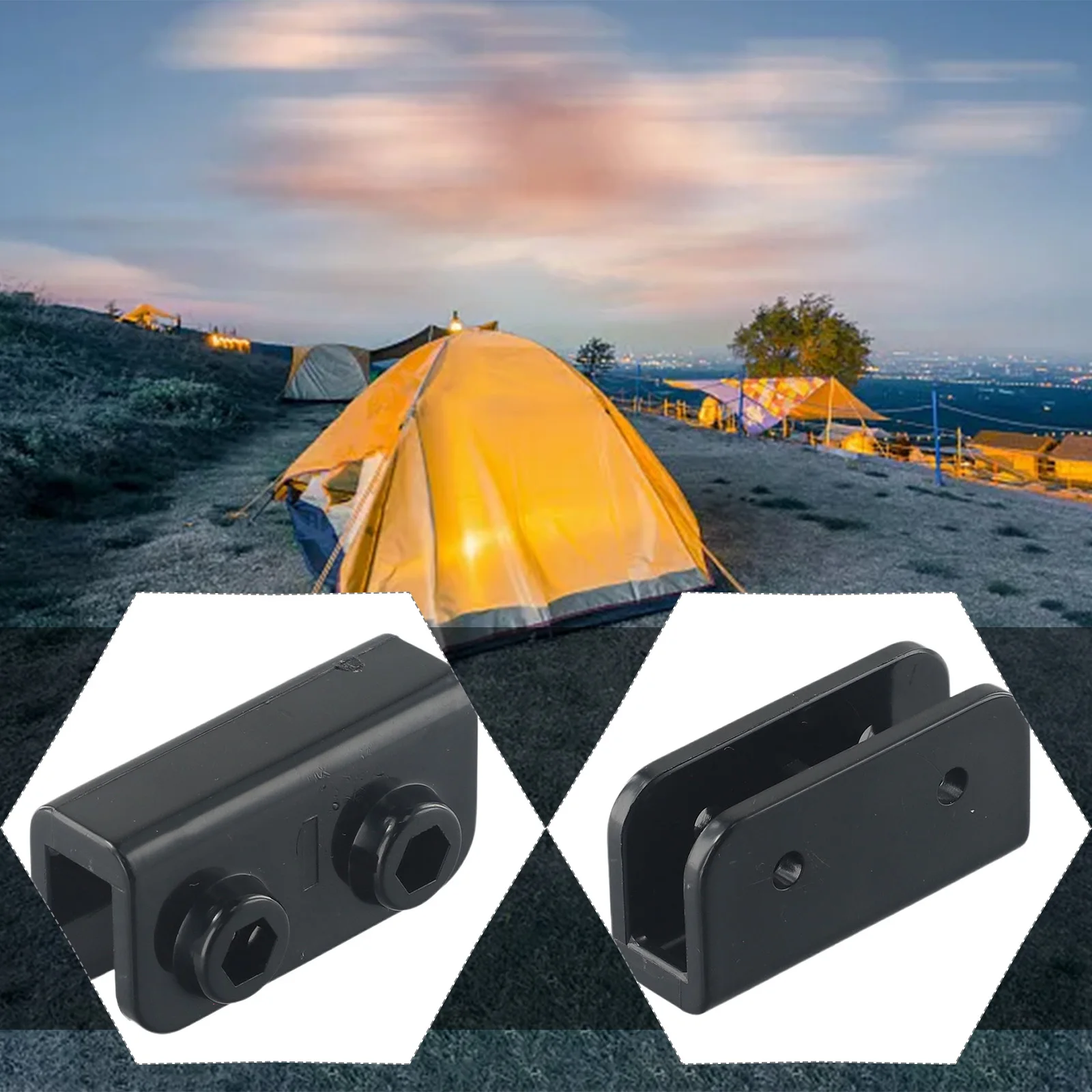 Hot Brand New High Quality Rectangular Bracket Bracket Set Connector Gazebo Pop-up Rectangular Replacement Spare