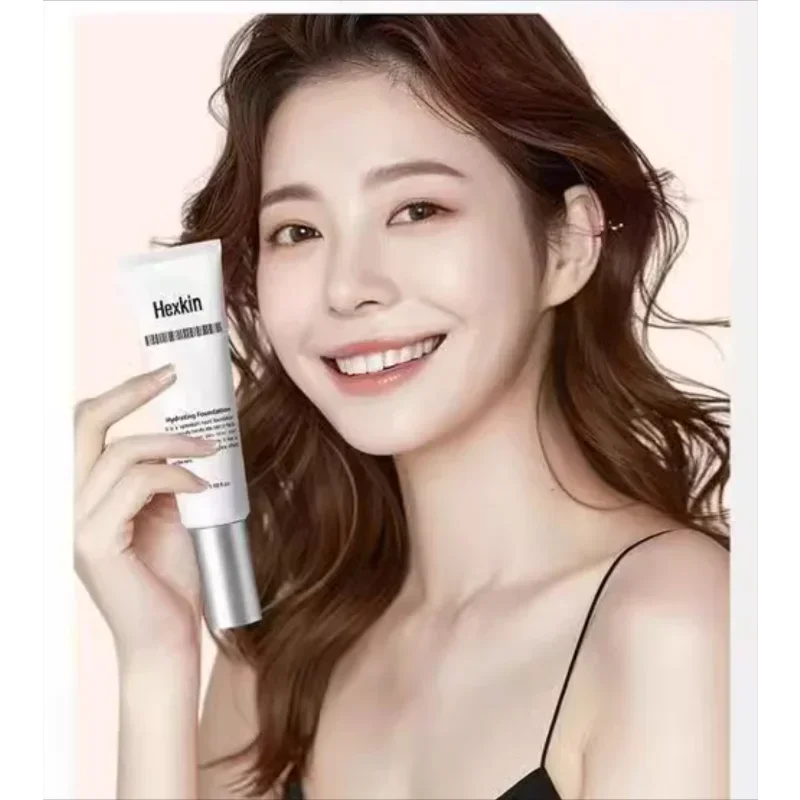 hexkin-ハイドレーティング-クリーム-ルミナス-ファンデーション-50ml-活性化保湿アンチリンクル長持ちナチュラル韓国メイクアップ化粧品