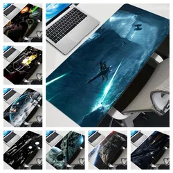 Star Wars Large Mouse Pad Spacecraft Gaming Accessories Keyboard Pad PC HD Gamer Cabinet Mousepad Anime Desk Mat 900x400 Carpet