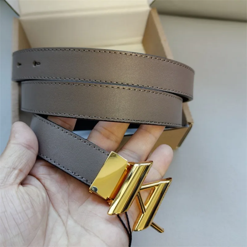 New Women's Gift Box Fashion Pin Buckle Double-sided Casual Belt