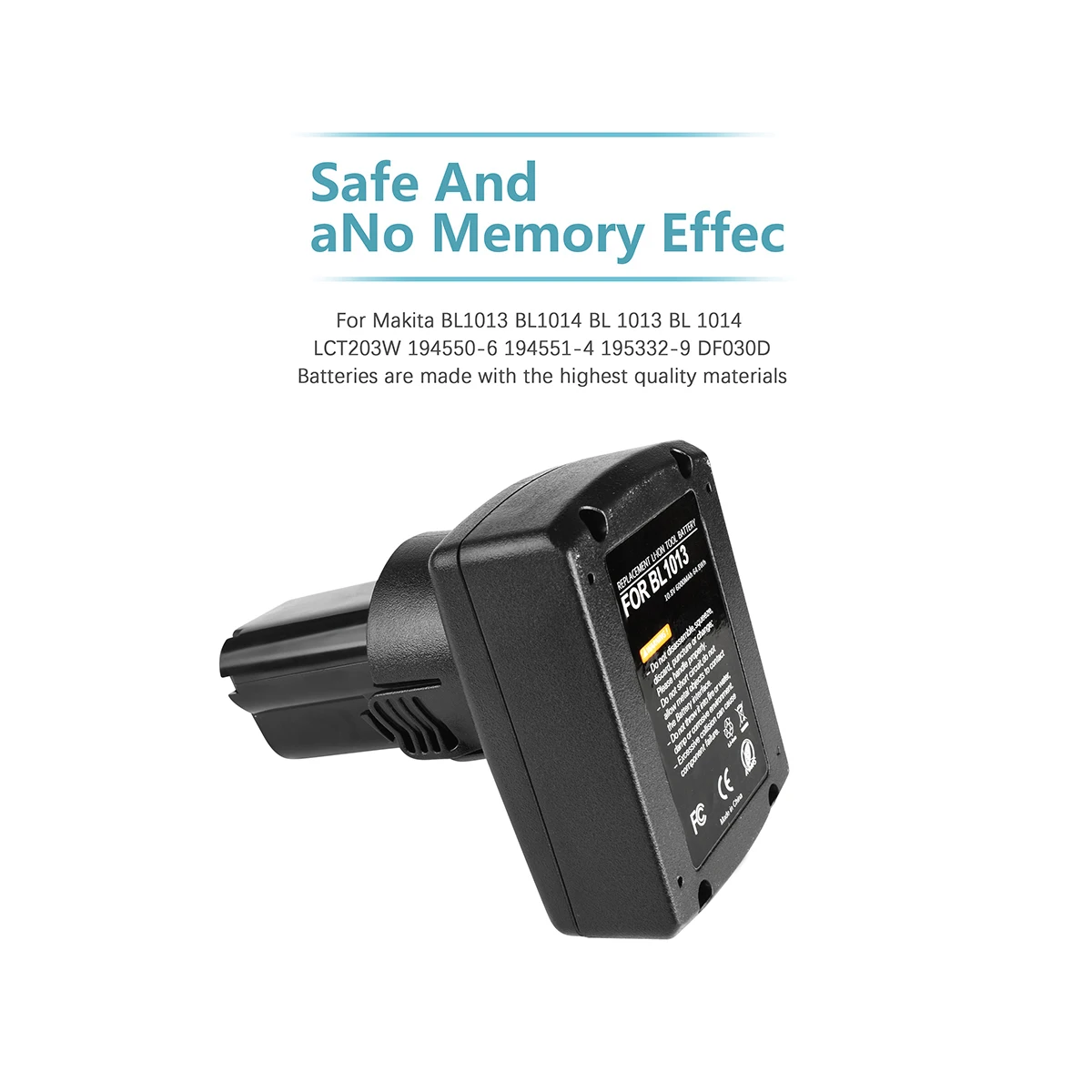 6000mAh BL1013 بطارية لماتيكا 10.8V بطارية BL1014 DF030D DF330D LCT203W 194550-6 194551-4 بطارية بديلة من الليثيوم أيون بطارية