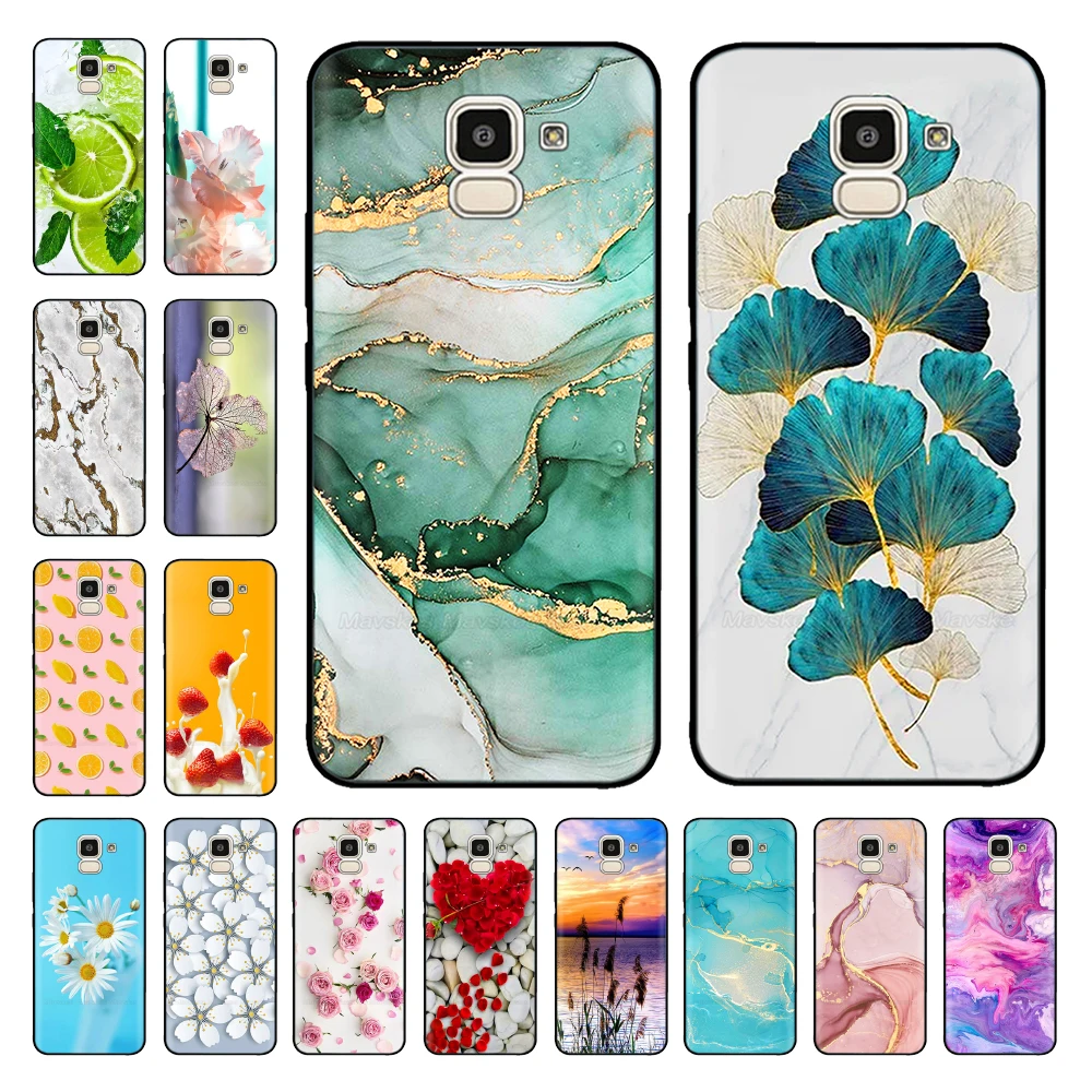 For Samsung J6 2018 Case J600F Phone Cover Fashion Cases Soft TPU Coque For Samsung Galaxy J6Plus 2018 J6+ J6 Plus J610F Shells