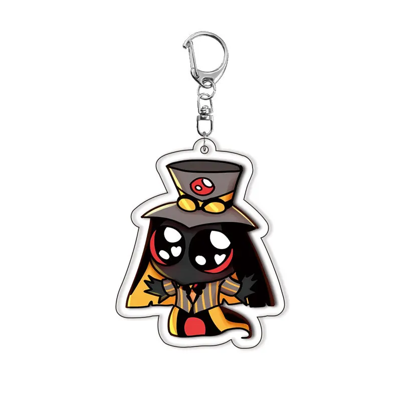 Y2k Anime Charlie Morningstar Vaggie llavero accesorios figura personajes joyería acrílica adornos mochila encanto regalos Juguetes