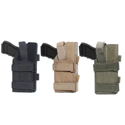 Tactical Gun Case Gun Holster Molle Modular Belt Pistol Holster For Right Handed Shooters M9 1911 Glock 17 19 22 23 31 32 34 35