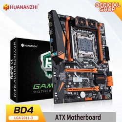 HUANANZHI X99 BD4 LGA 2011-3 XEON X99 Motherboard supports Intel E5 2640 2666 2670 2696 2678 V3 V4 DDR4 RECC NON-ECC NVME NGFF