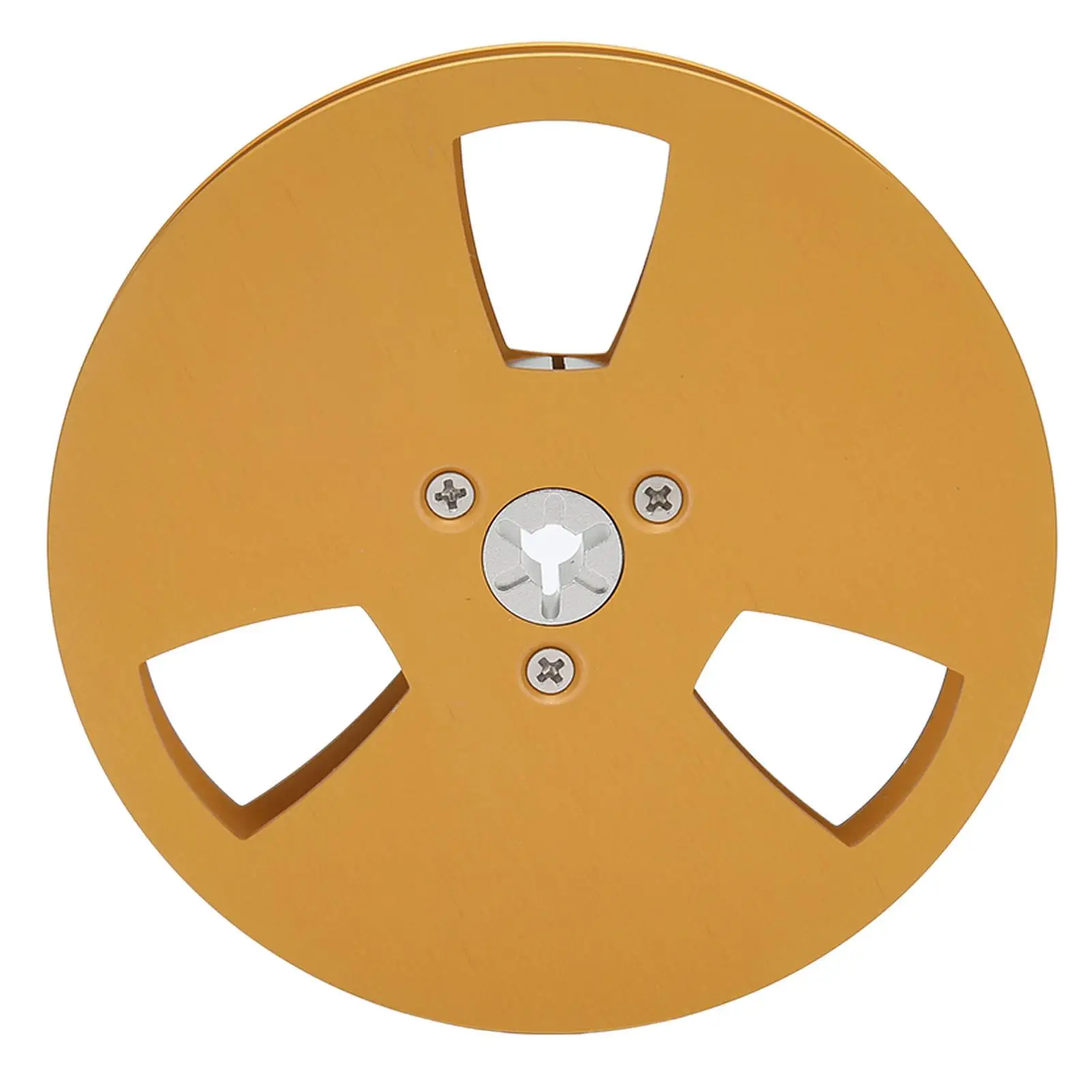 1/4 Inch Aluminum Alloy Empty Tape Reel - 5 Universal 3-Hole Takeup for Recording Machines