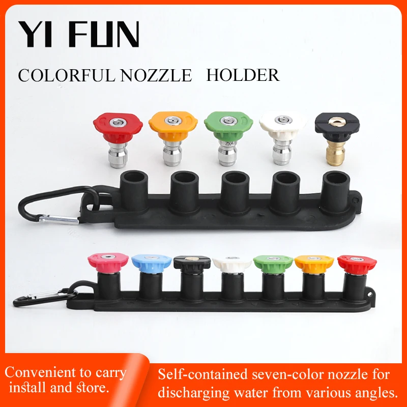 Car Wash Accessories Wash Spray Nozzle Holder High Pressure Car Cleaning Wash Gun Spray Nozzle Holder With Nozzle