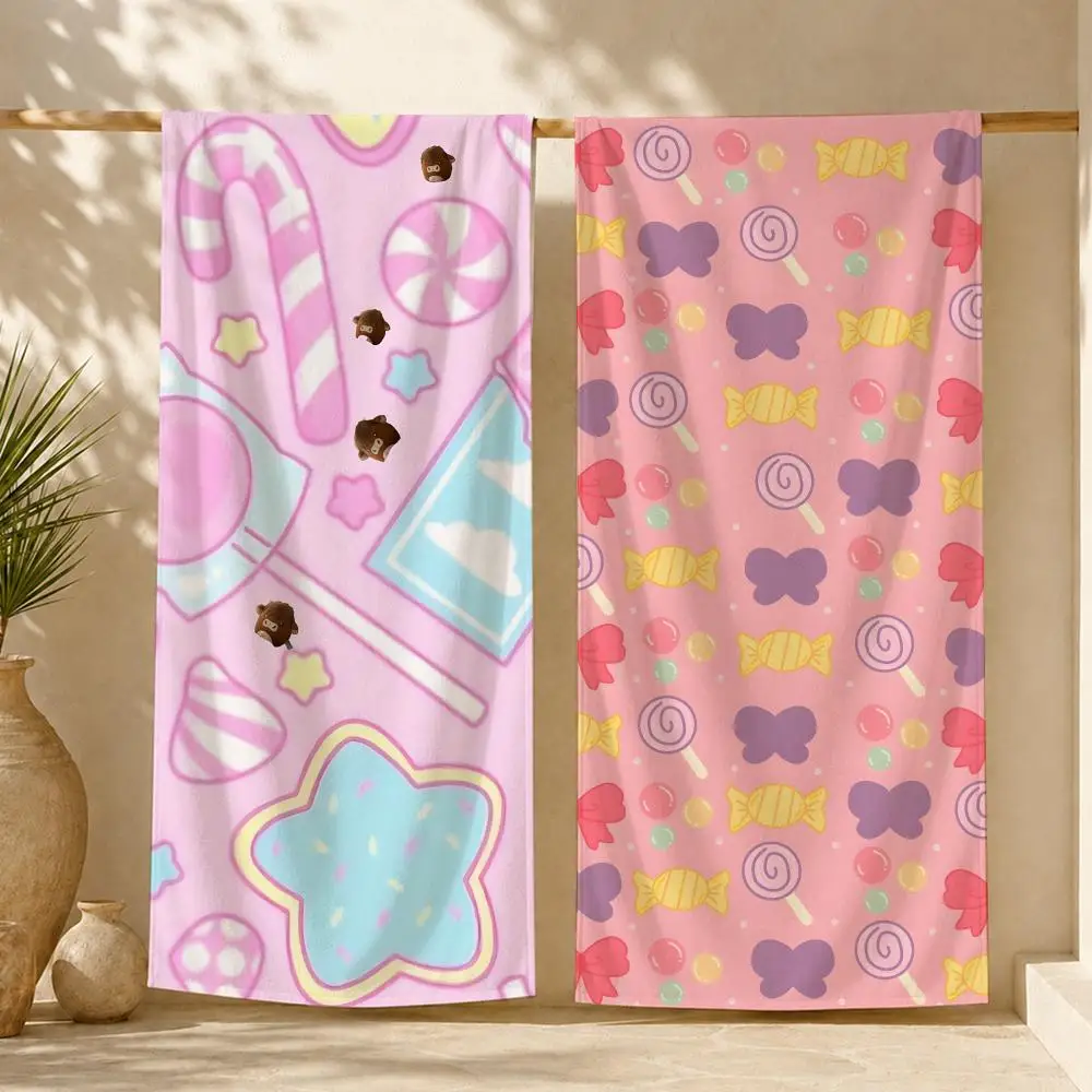 Candy Towel ultra-fine fiber quick drying absorbent towel, beach swimming vacation beach towel