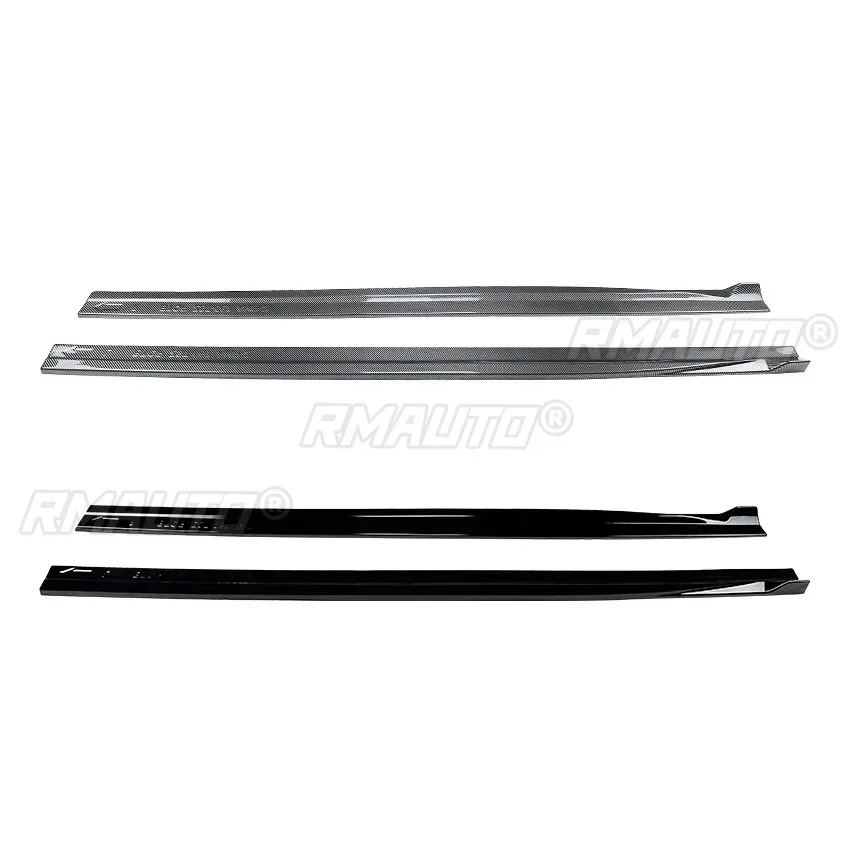For Mercedes Benz A-Class W177 Hatchback C118 AMG 2018+ Body Kit Side Skirt Spoiler Side Skirt Diffuser Modification Part