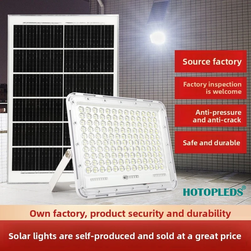 

Solar Floodlight Apple Garden New Home Induction Lighting Waterproof LED Street Light