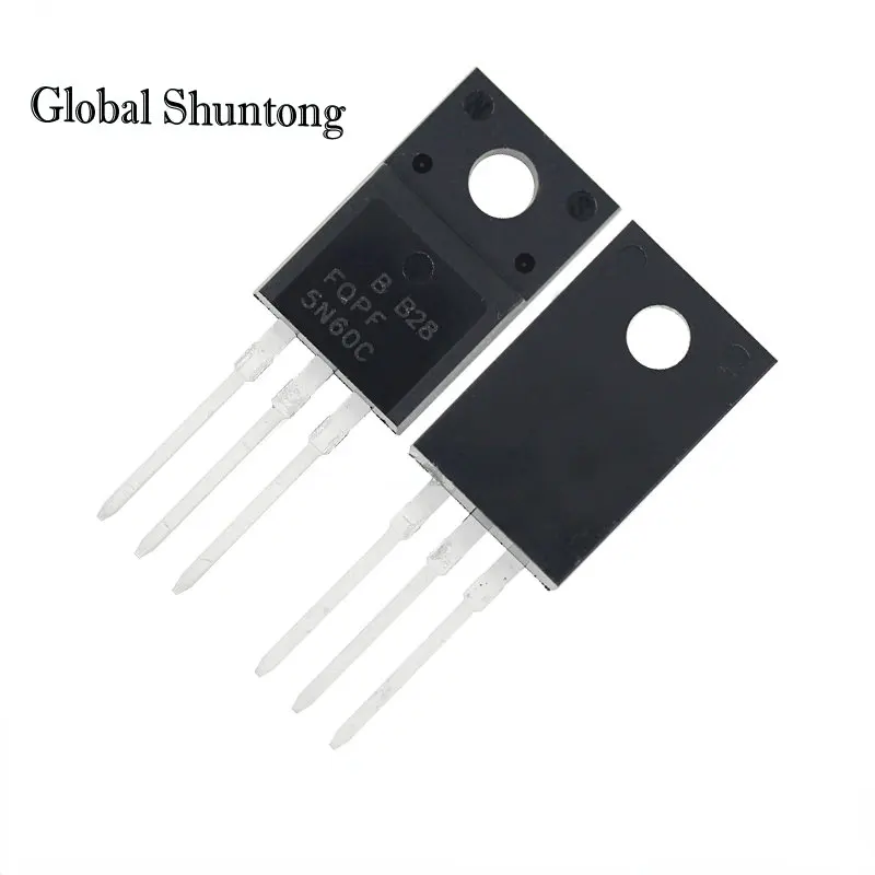 

20pcs FQPF5N60C N-channel Field-effect Transistor 5N60 TO-220F Plastic Encapsulated 5N60C
