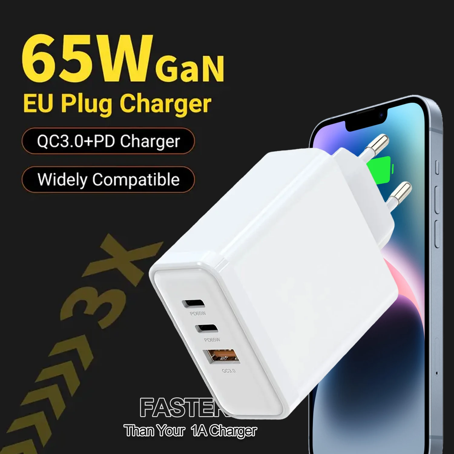 65W Gan Mobile Phon…