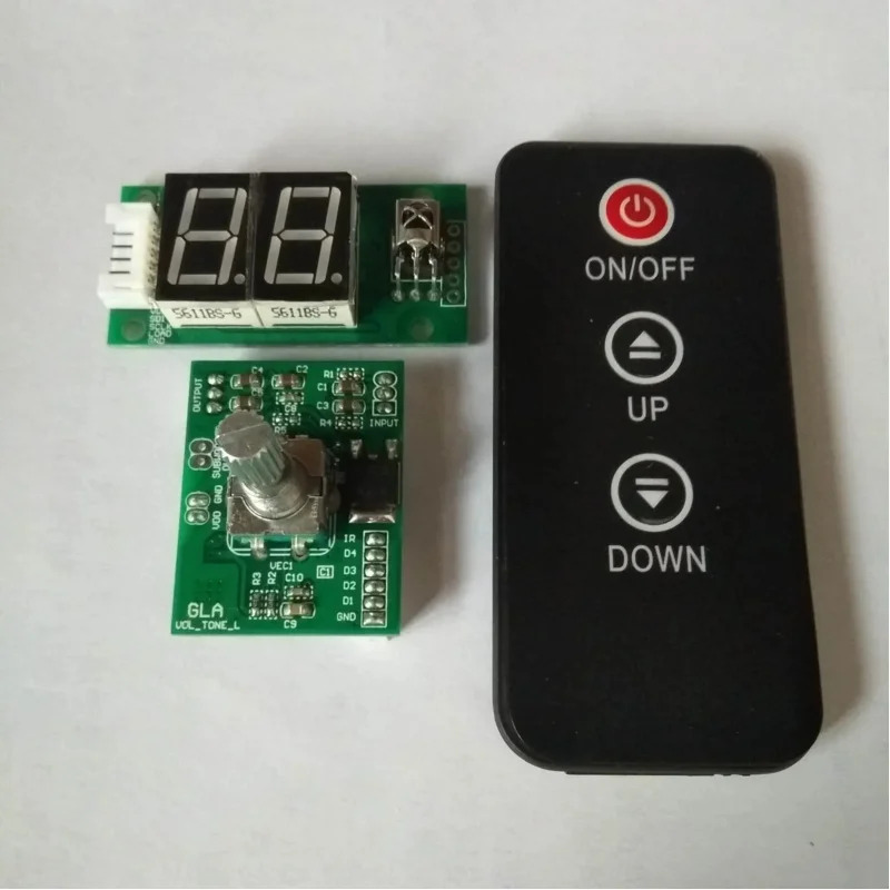 

Dual 100K/50K Remote Control Volume Digital Potentiometer, /tone/equal Loudness/