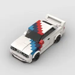 MOC Technical M3 E30 455pcs racing Vehicle Racer Building Blocks Brick Creative Garage Toys for Boys