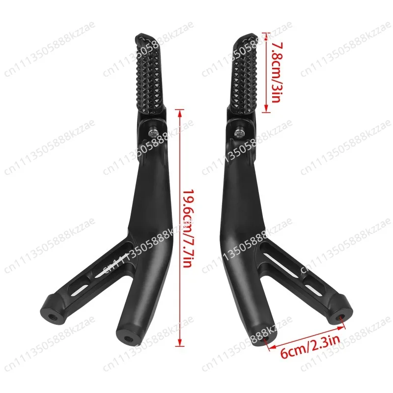 Motorcycle Rearset Footpegs For Yamaha YZF R1 R1S R1M 2015-2025 YAMAHA YZF R6 2017-2025 R7 2022-2025 Foldable Passenger Footrest