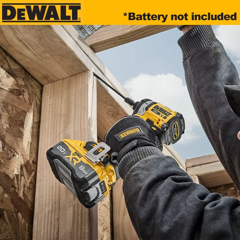 DEWALT-taladro de impacto DCF860, destornillador recargable inalámbrico, Motor sin escobillas, 282Nm, 20V, versión mejorada