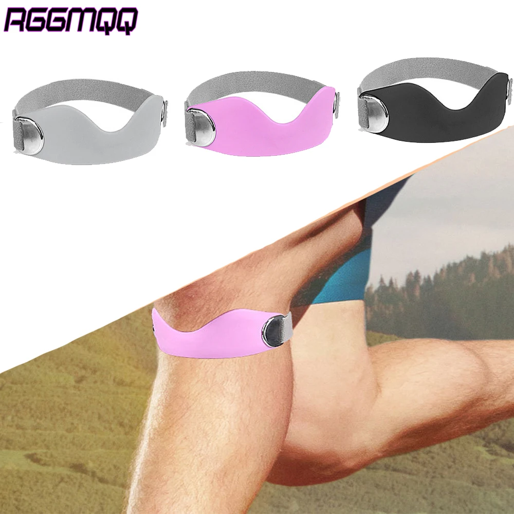 

Patellar Tendon Strap - Adjustable Silicone Knee Support for Pain Relief, Gym, Running, Basketball | Compression Band