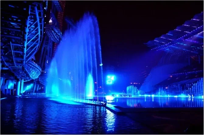 حمام سباحة تحت الماء LED أضواء IP68 مقاوم للماء شكل دائري ضياء 230 مللي متر DMX RGBW 4 في 1 18x4 واط مصابيح نافورة فائقة السطوع #5