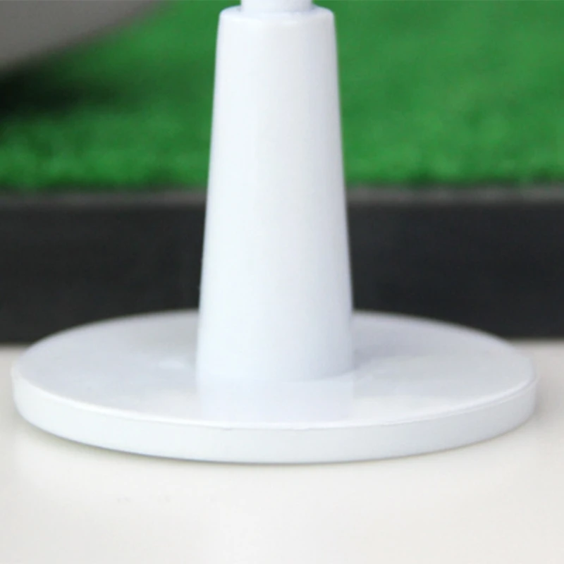 Golf Tees Rubber Materials White Unbreakable Designs Suitable For Golf Training and Practice, Adjustable in Height