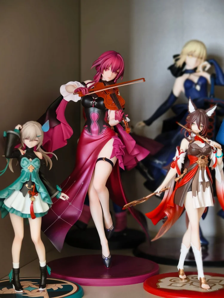 

【In Stock 】Mihoyo Collapse Bronya Rand/Kafka/Tingyun/Elysia/Qingque High Quality Pvc Material Figure Anime Toys Genuine Model