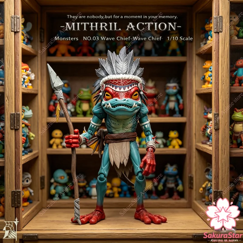 

【In Stock】Mithril Studio 1/10 Fishman Monsters Lym Helti Tuluka High Detail Collectible Game Character Action Figure Model Toy