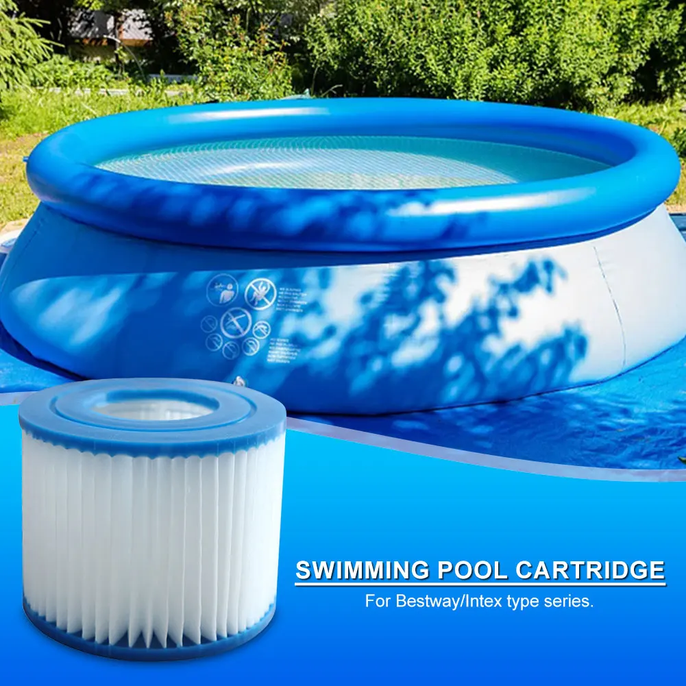 1-10pcs Replacement Swimming Pool Filter Fit for  Flowclear Size VI Filter Cartridge Lay-Z-Spa - Miami Vegas Palm Springs view 3