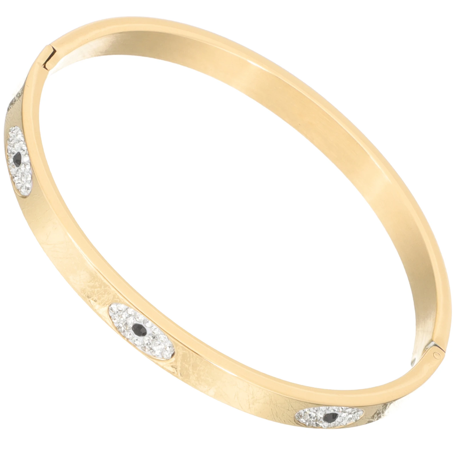 

Bracelet with Bangles Stainless Steel Evil Eye Fashion Unique Trendy Jewelry Bangle Bracelet Wrist Accessories