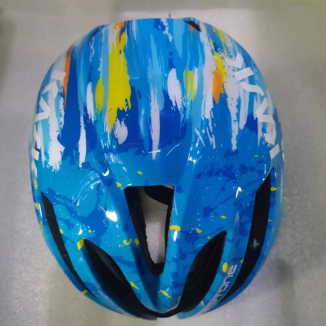 

Color scheme Van Gogh Kask Putoni Road Mountain Bike Riding Helmet Utopia Lightning Hard Hat