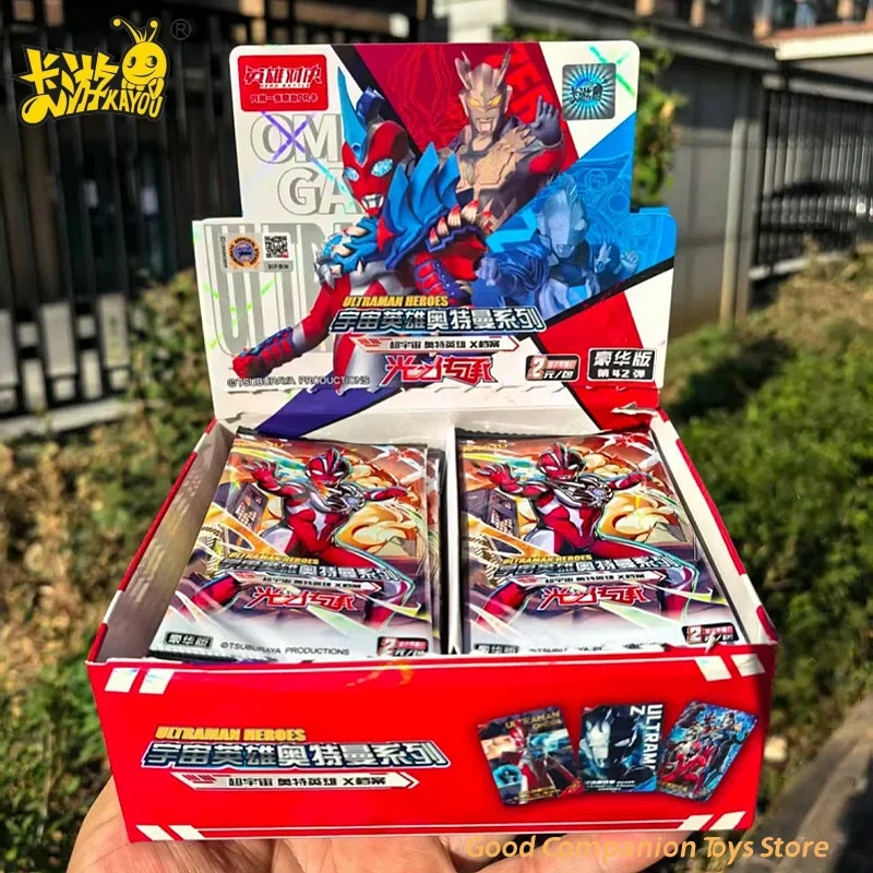 

Подлинная коллекционная карта KAYOU Ultraman Vol.42 Deluxe Edition, вся коробка SGR Zero IR, коллекция карт GP, игрушки, подарки