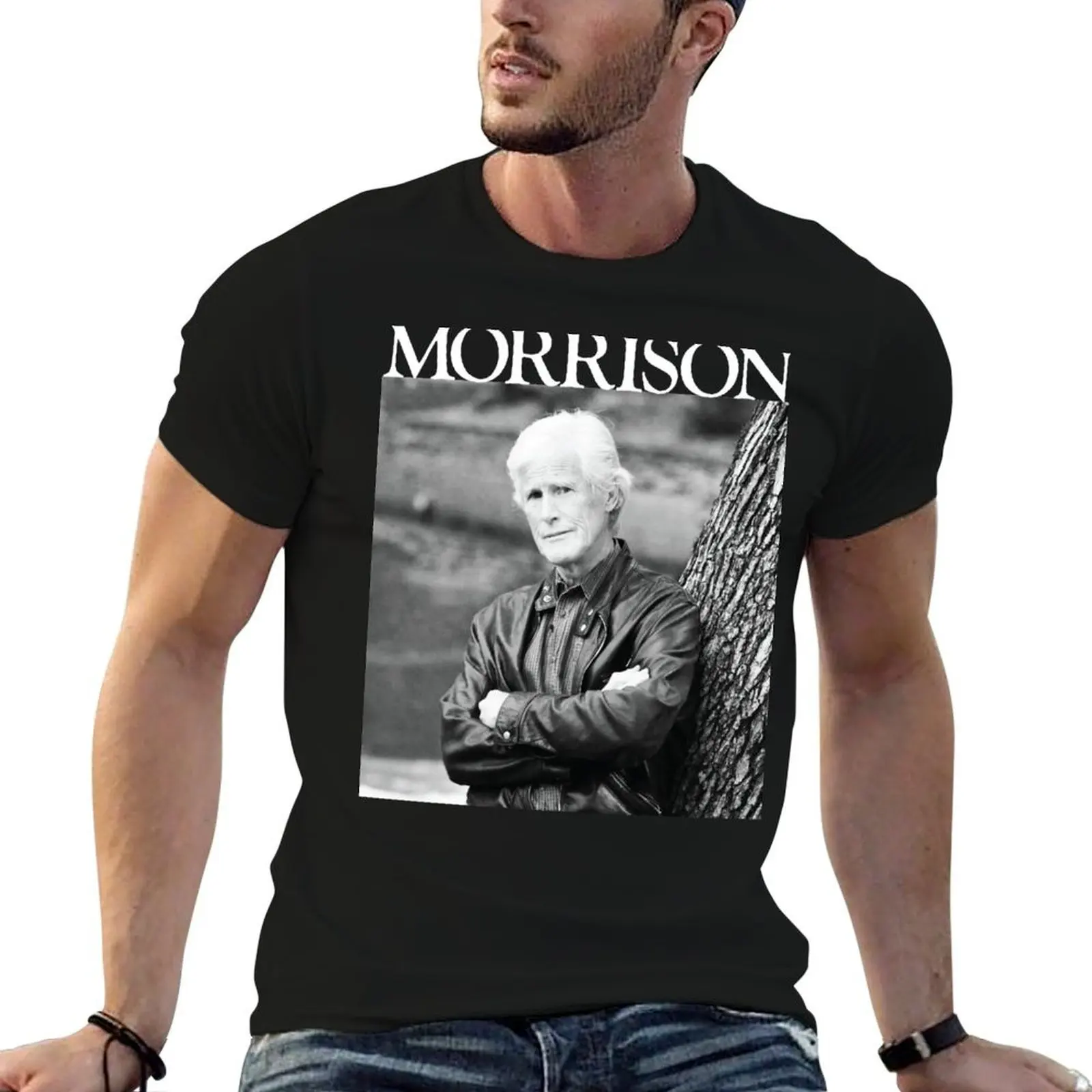 

Morrison - White Type T-Shirt t shirts for man cotton soft t shirt man cotton T-Shirt