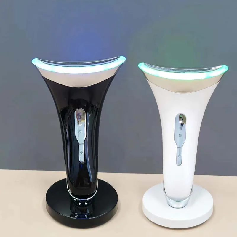 アンチエイジングフェイスネックリフティングマッサージャー スキンケア しわ除去美容ツール 肌引き締め機能付き ネックリフティングデバイス