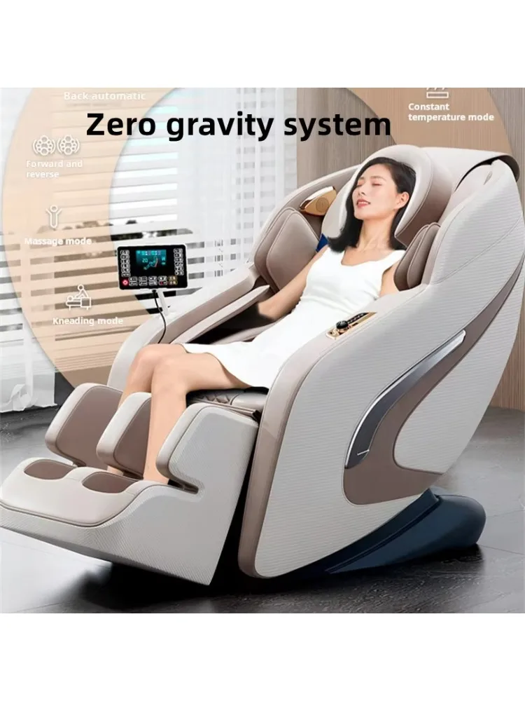 Luxury 4d zero gravity full body acupressure massage chair, full body office chair with massager