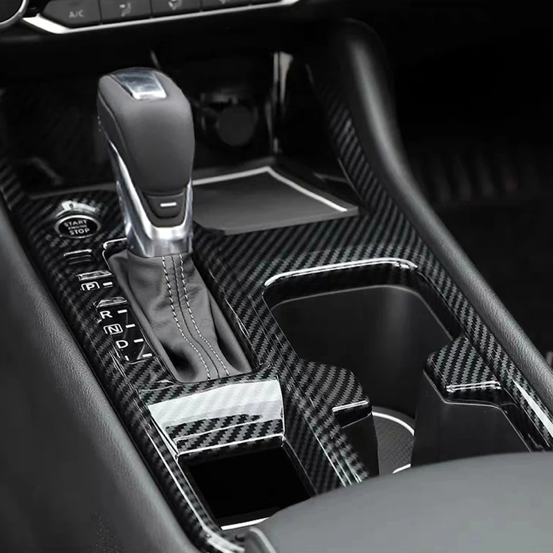 

For 2020-2022 Nissan Sylphy 14th Gen Carbon Fiber Gear Panel - Real 3K Weave Shift Trim Cover - Precision Cut Interior Upgrade