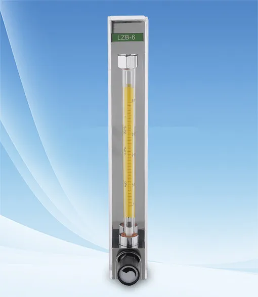 LZB-6 glass rotameter Yuyao flowmeter glass flowmeter float flowmeter glass