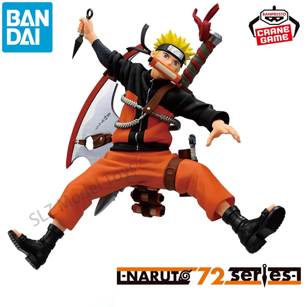 

100% Original Bandai Spirits Banpresto Naruto 72 Series Naruto Shippuuden Uzumaki Naruto Anime Figure Garage Kit Birthday Gift